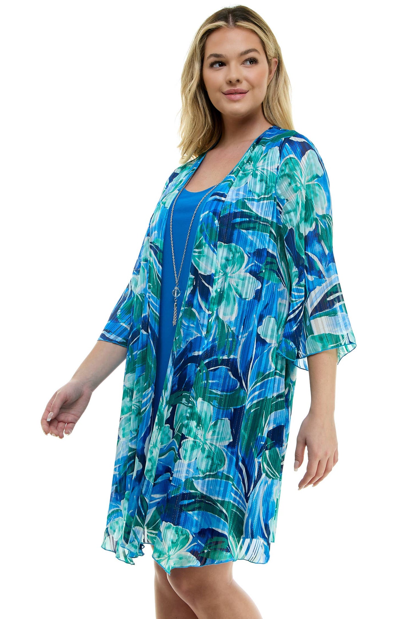 AZURE ESCAPE 3 PIECE PLUS DRESS