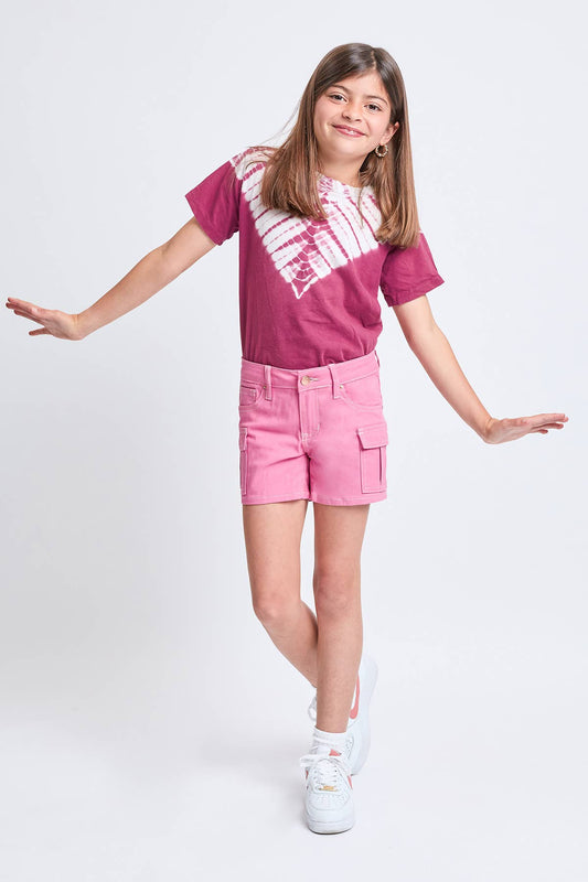PINK HAZE CARGO SHORTS