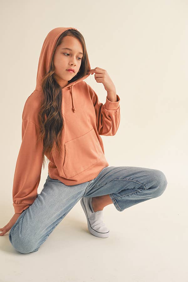 TWEEN RUST HOODIE