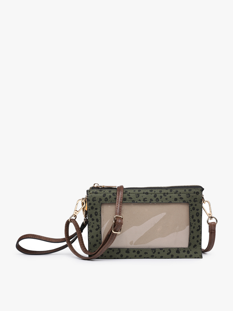 OLIVE CHEETAH CROSSBODY