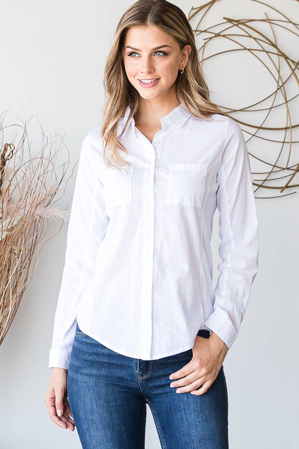 WHITE OXFORD