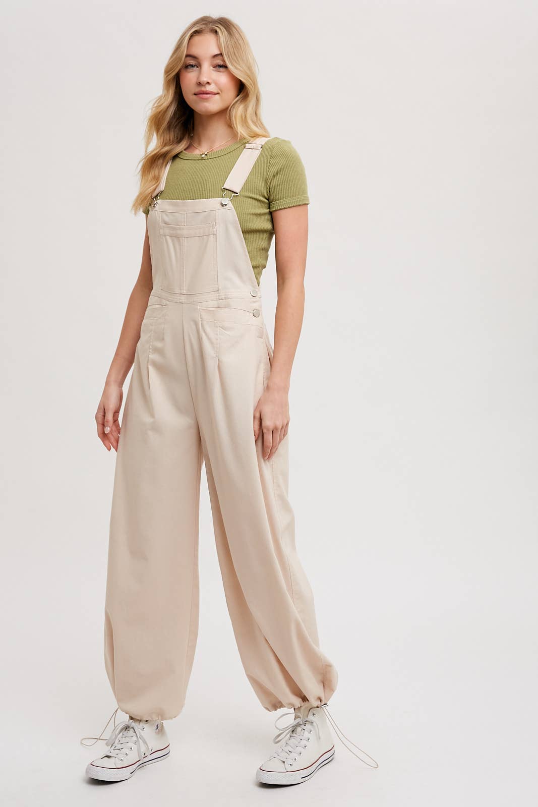 OATMEAL JUMPSUIT OVERALL