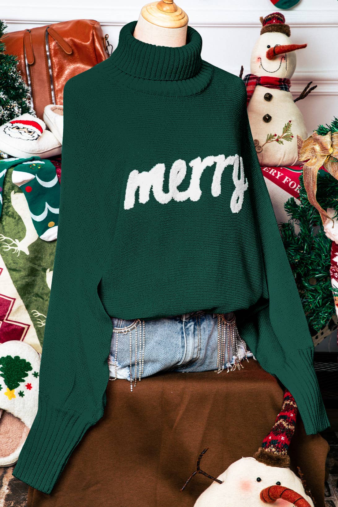 EMERALD MERRY SWEATER
