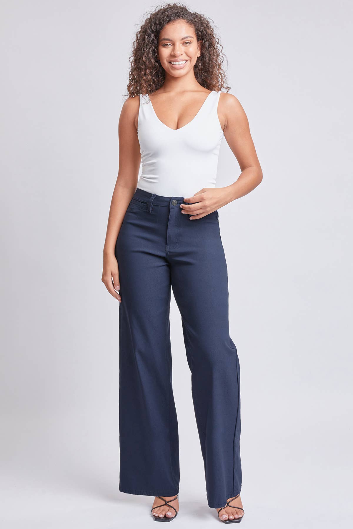 Junior Hyperstretch High Rise Wide Leg