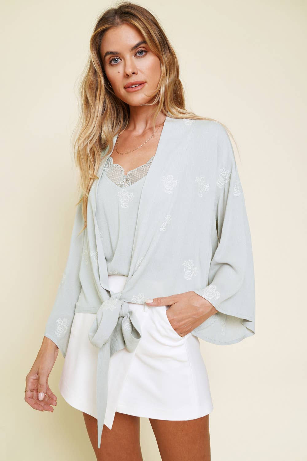 CLOUD 2 PIECE KIMONO