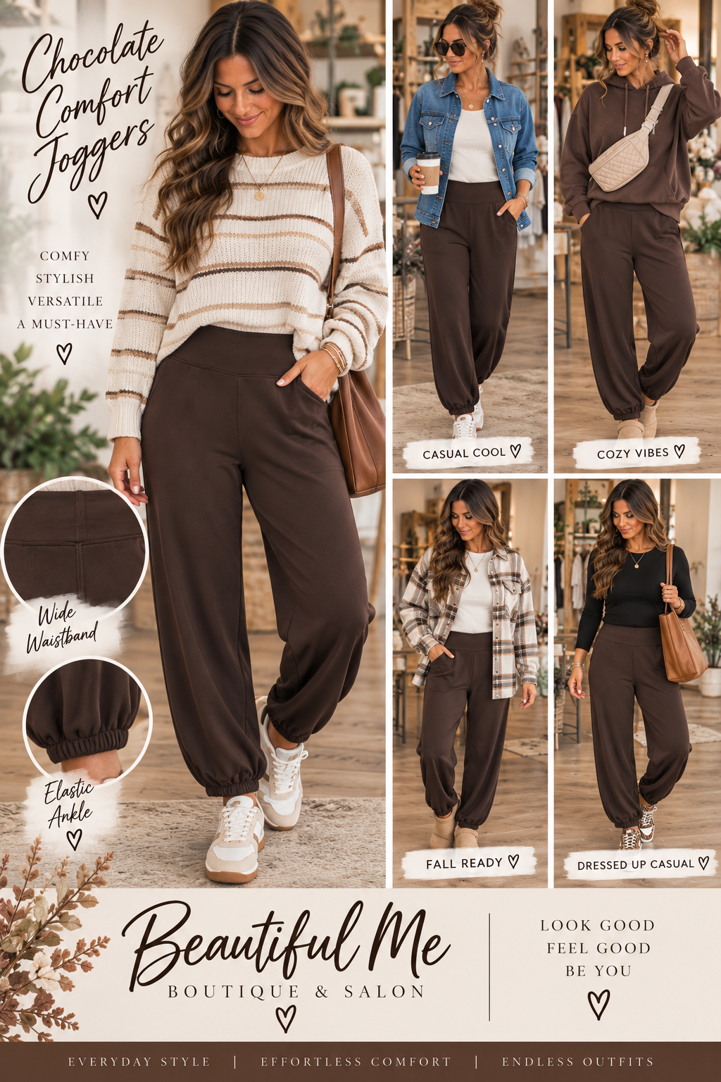 COCOA ON-THE-GO-JOGGERS