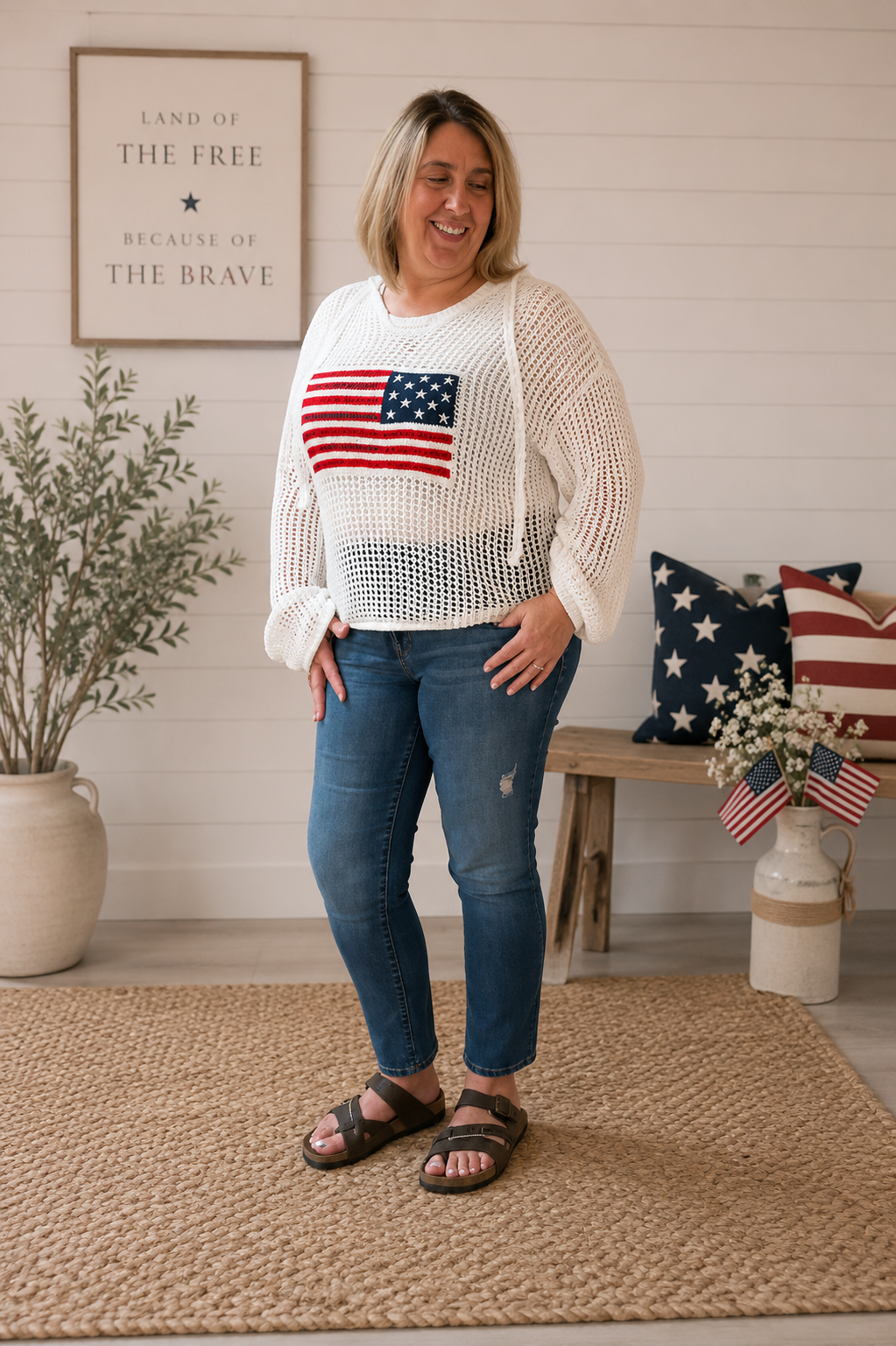 FREEDOM BREEZE KNIT HOODIE