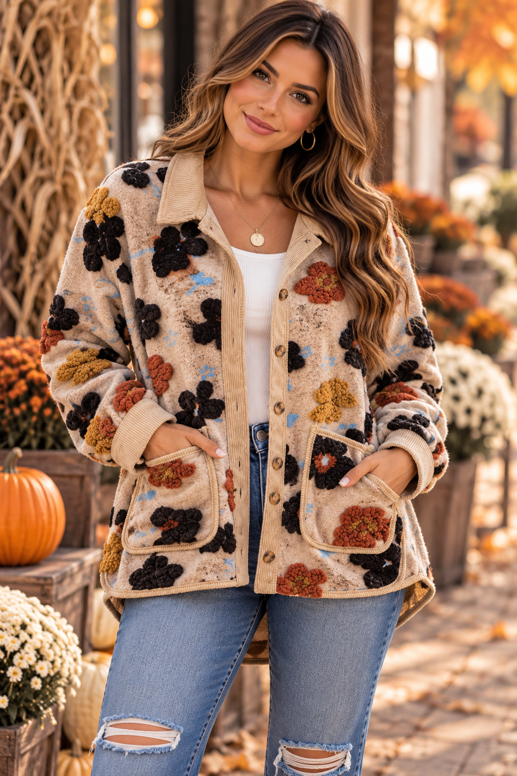 WILDFLOWER WHIMSY SHACKET