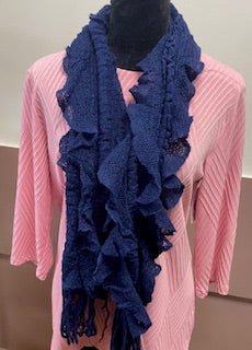 RUFFLED SCARF