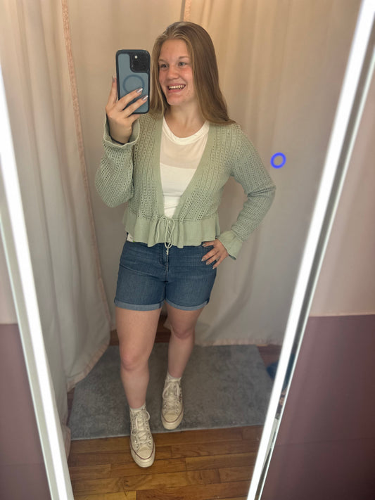 1822 CHARLIE ROLLED DENIM SHORT