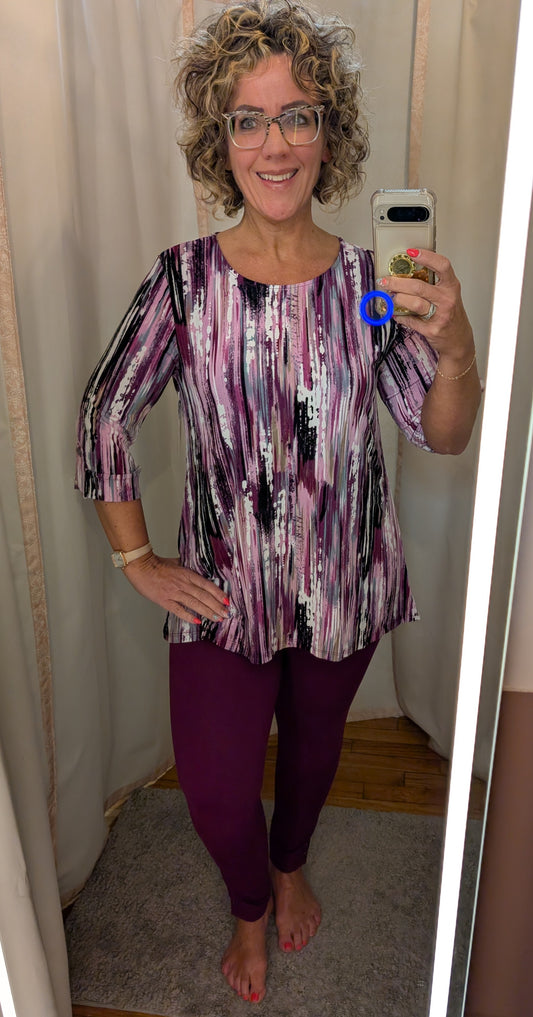 BLACK CHERRY MOCHA BLOUSE