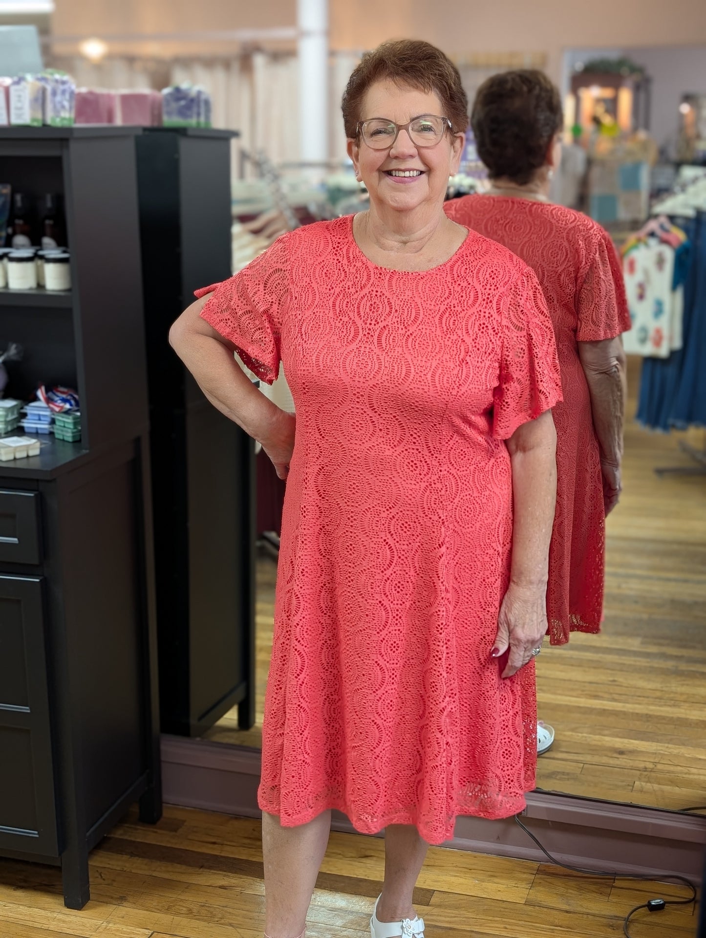 MISSY AND PLUS CORAL ISLAND MIDI