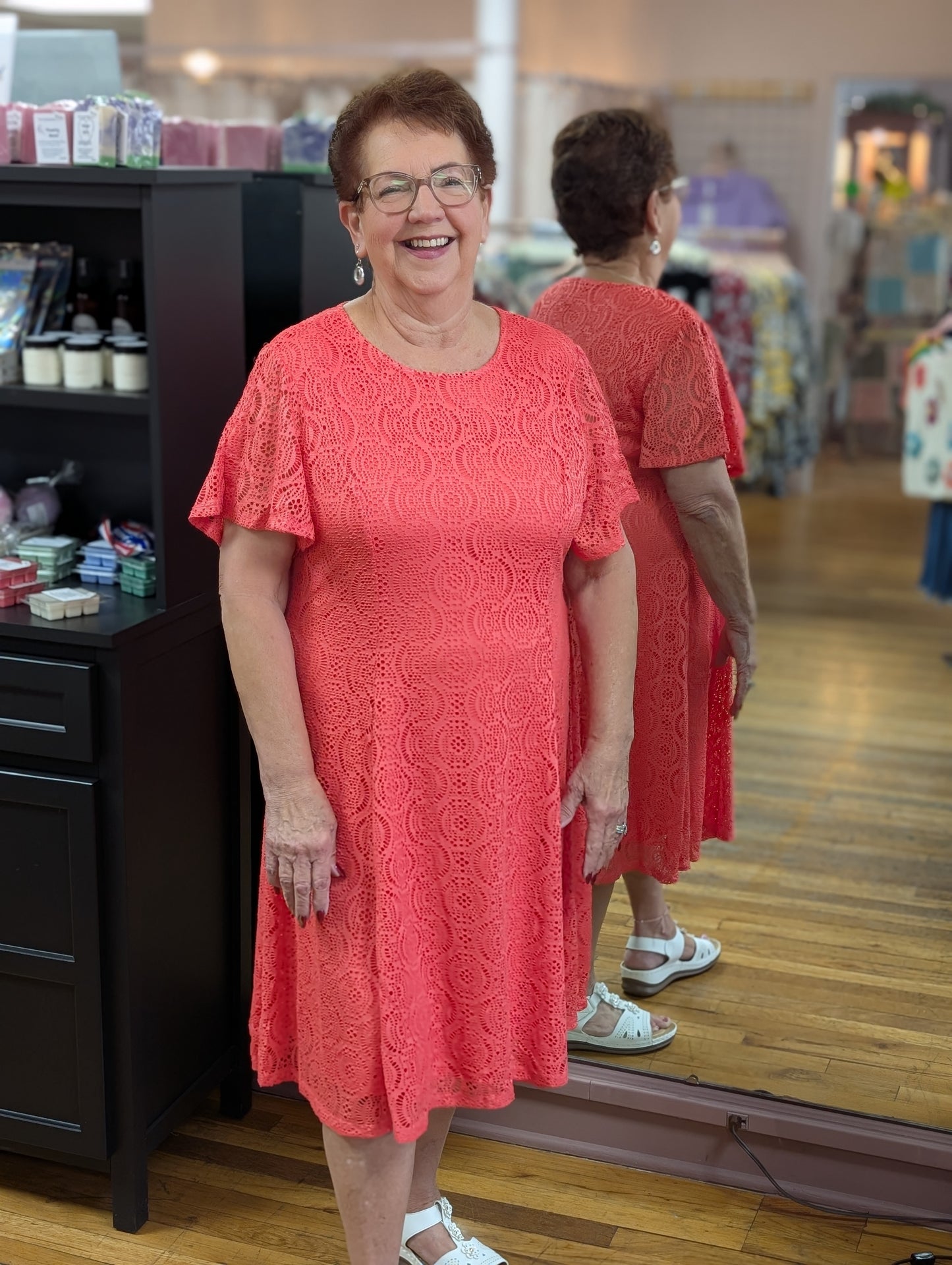 MISSY AND PLUS CORAL ISLAND MIDI
