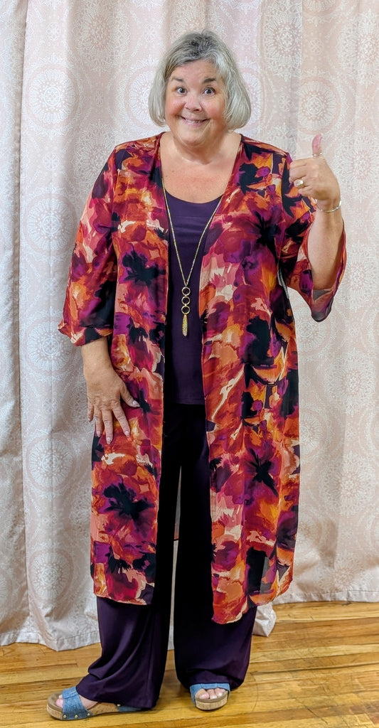 PLUS 3PC EGGPLANT/PLUM/RUST SET