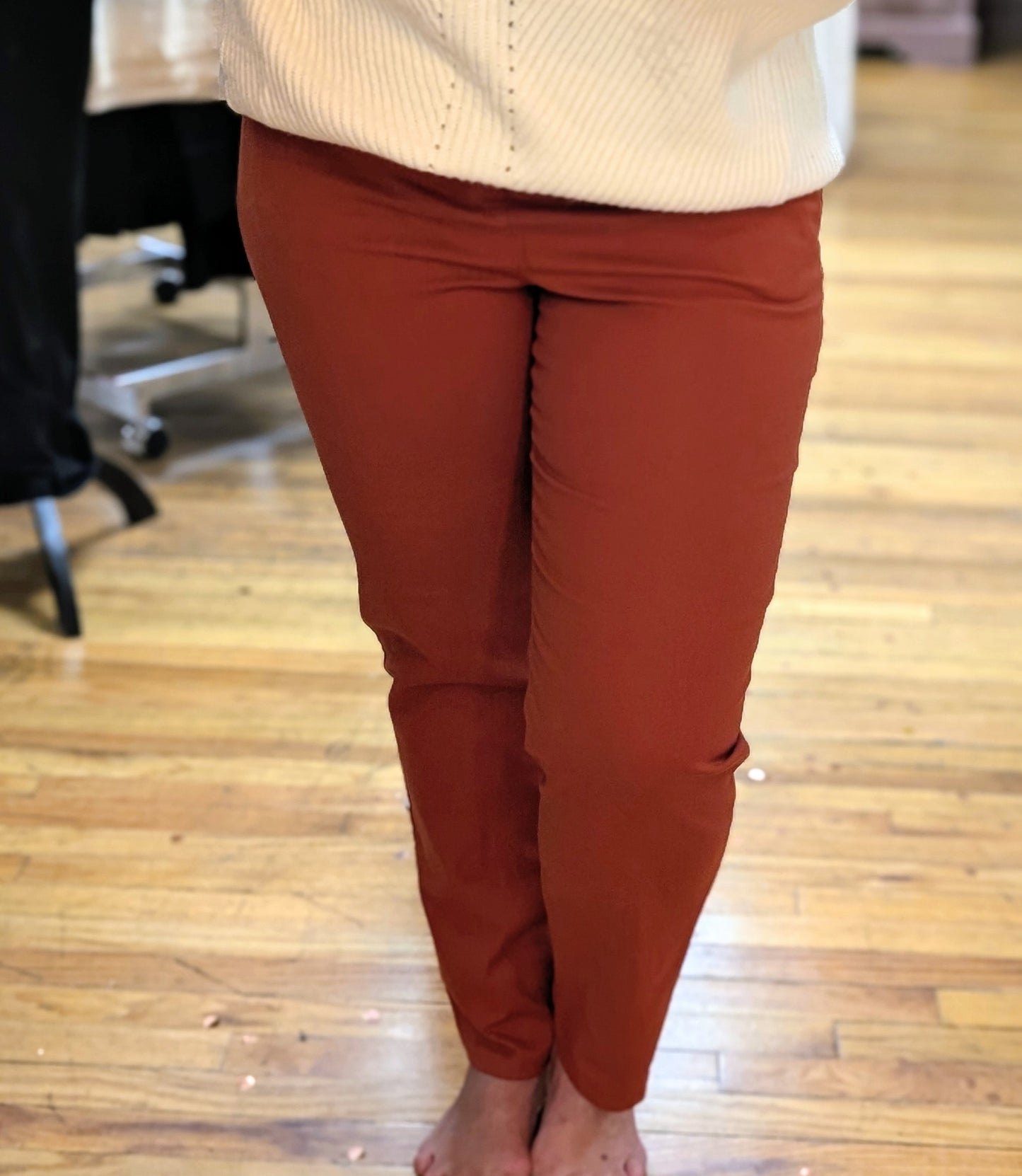 SPICY VINTAGE PULL ON MID RISE  PANT
