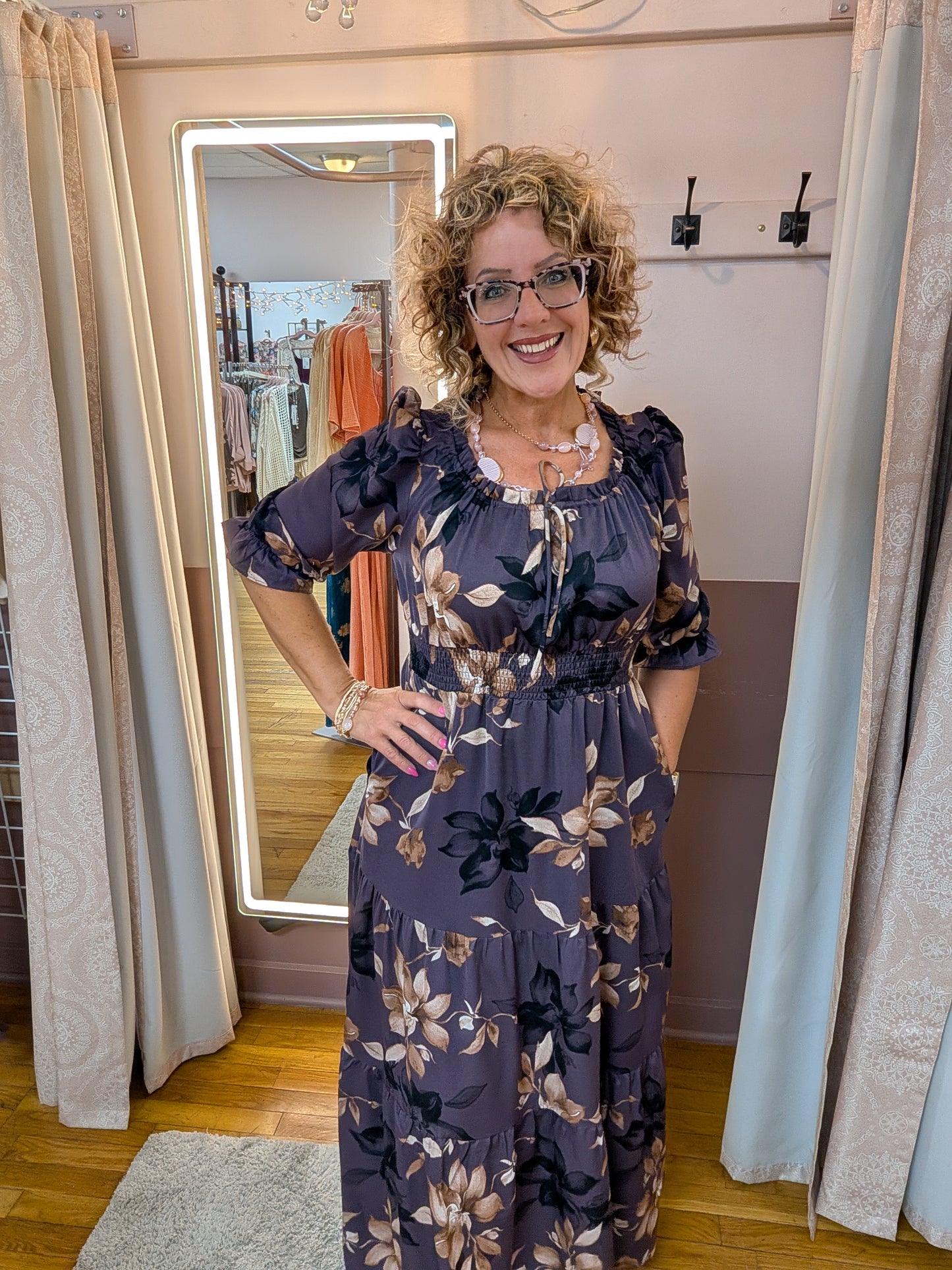 AUTUMN ROMANCE MAXI DRESS