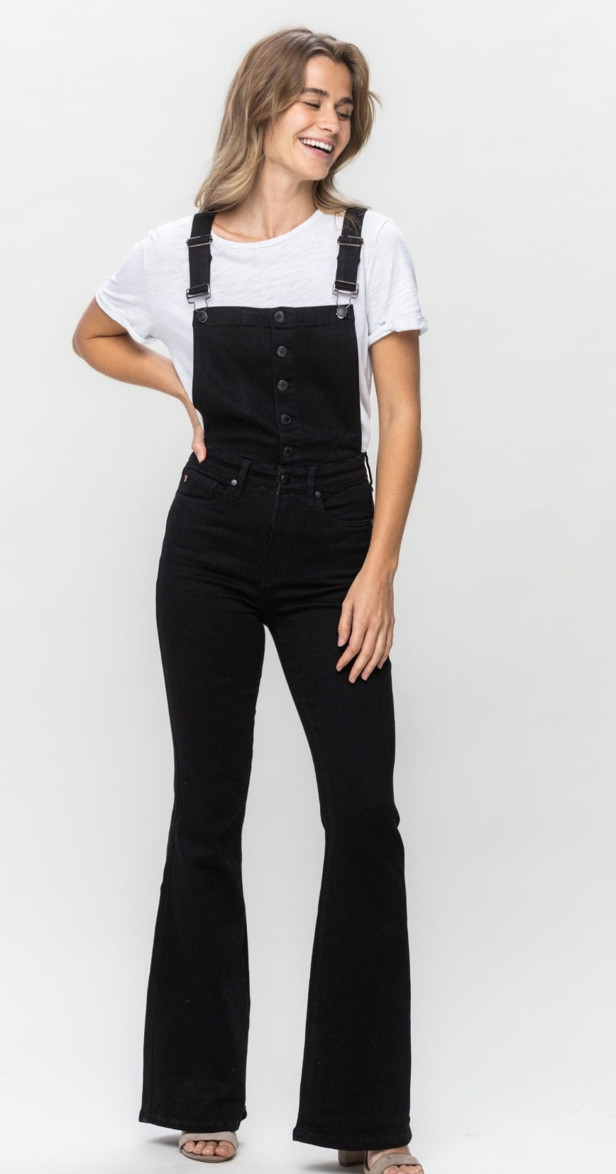 Judy Blue High Waist Tummy Control Overall