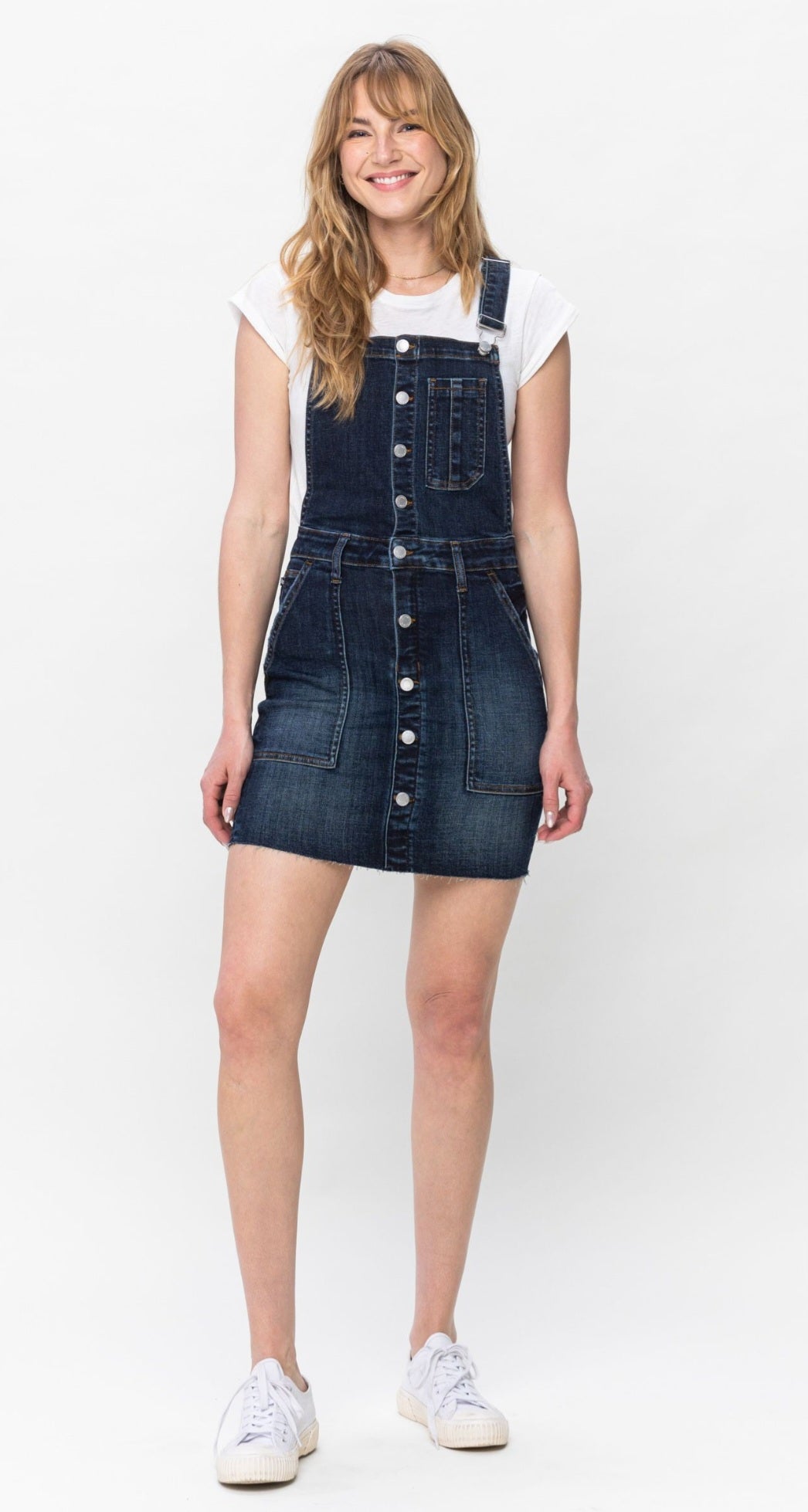 Judy Blue High Waist Overall Skirt