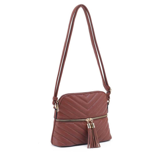 BROWN CROSSBODY PURSE