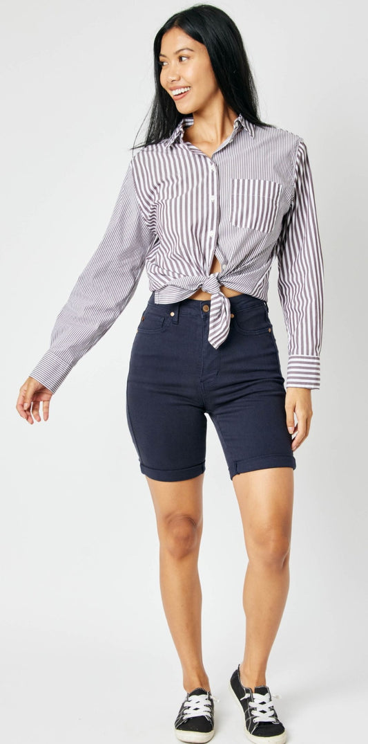 Tummy Control Bermuda Shorts