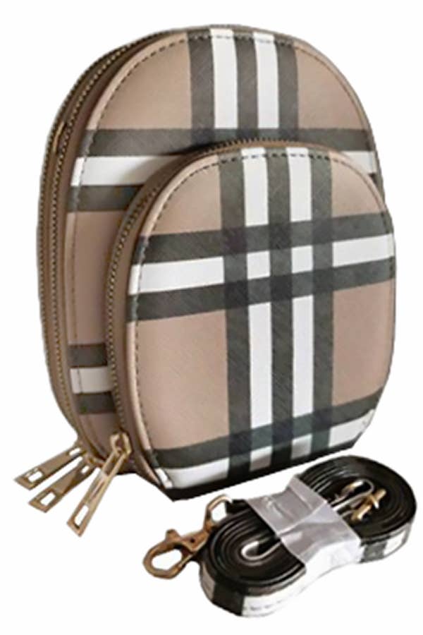 TARTAN PLAID CROSSBODY