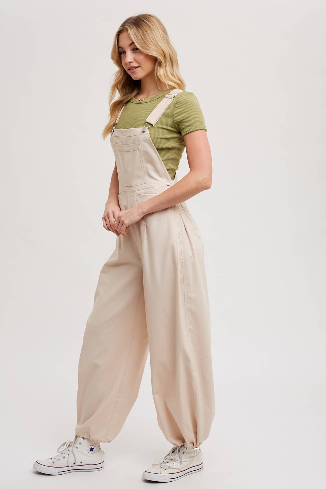OATMEAL JUMPSUIT OVERALL