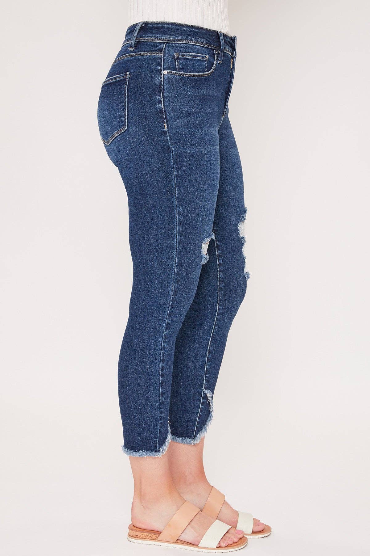 VINTAGE TULIP HEM ANKLE JEAN 27" INSEAM