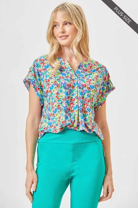 PLUS IVORY MULTI PRINT