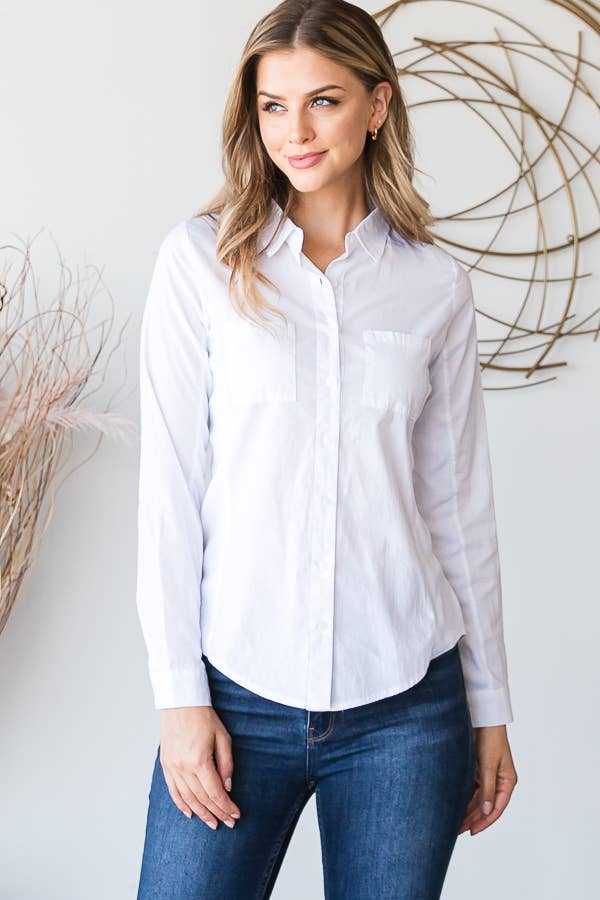 WHITE OXFORD