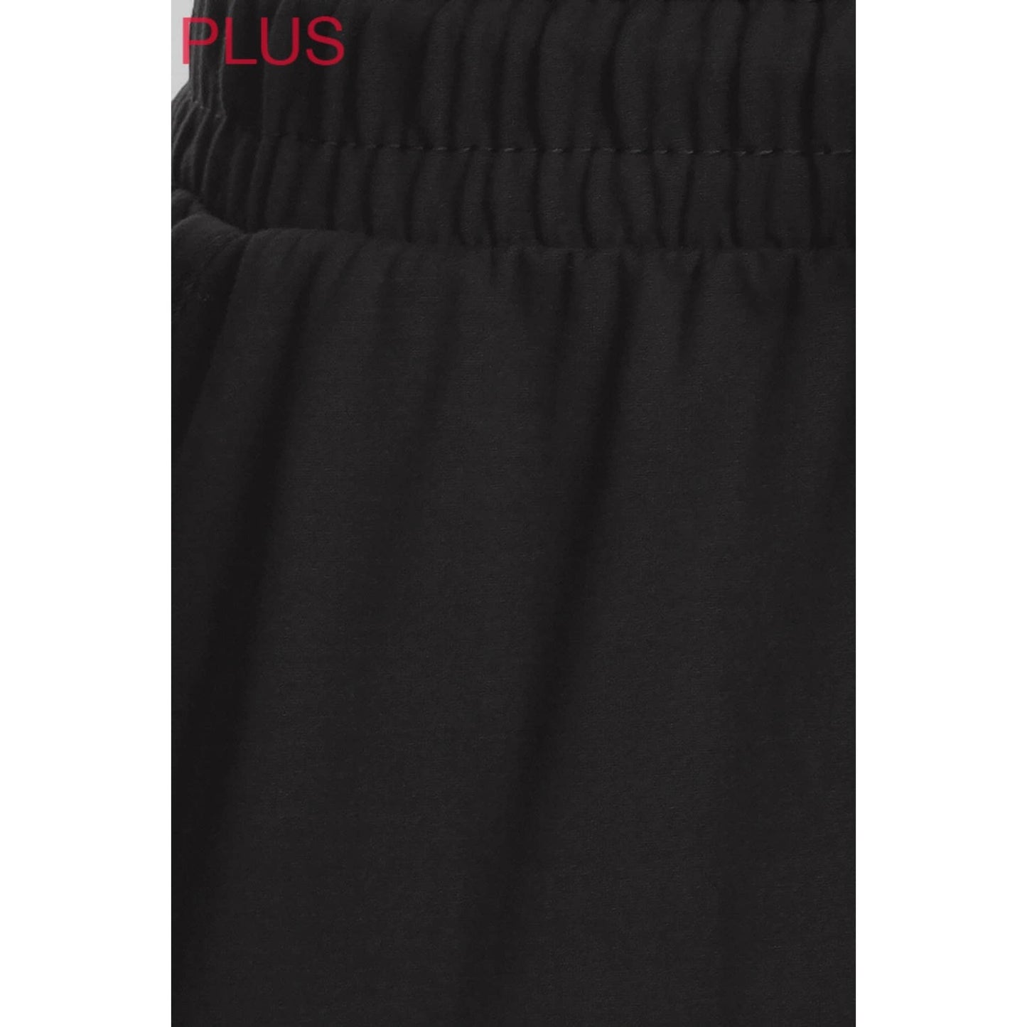 REGULAR AND PLUS BLACK JOGGER