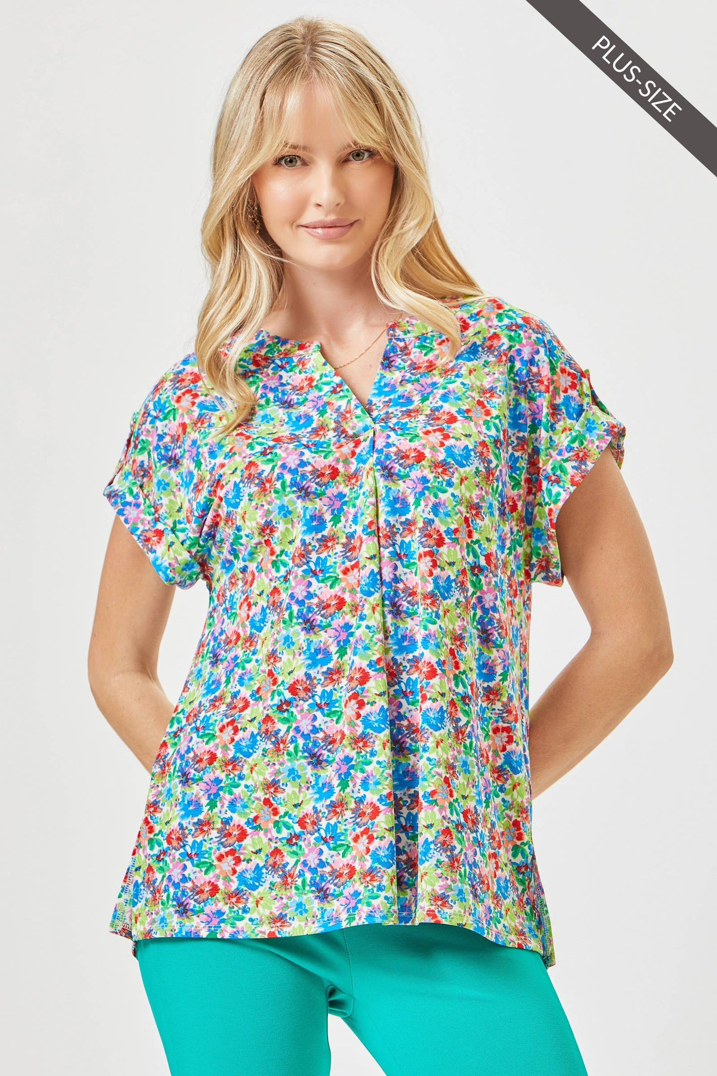 PLUS IVORY MULTI PRINT