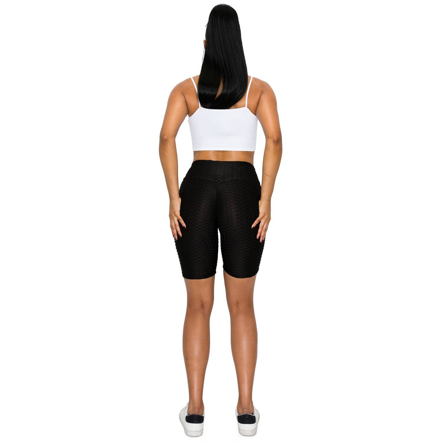 HONEYCOMB YOGA BAND BIKE SHORT