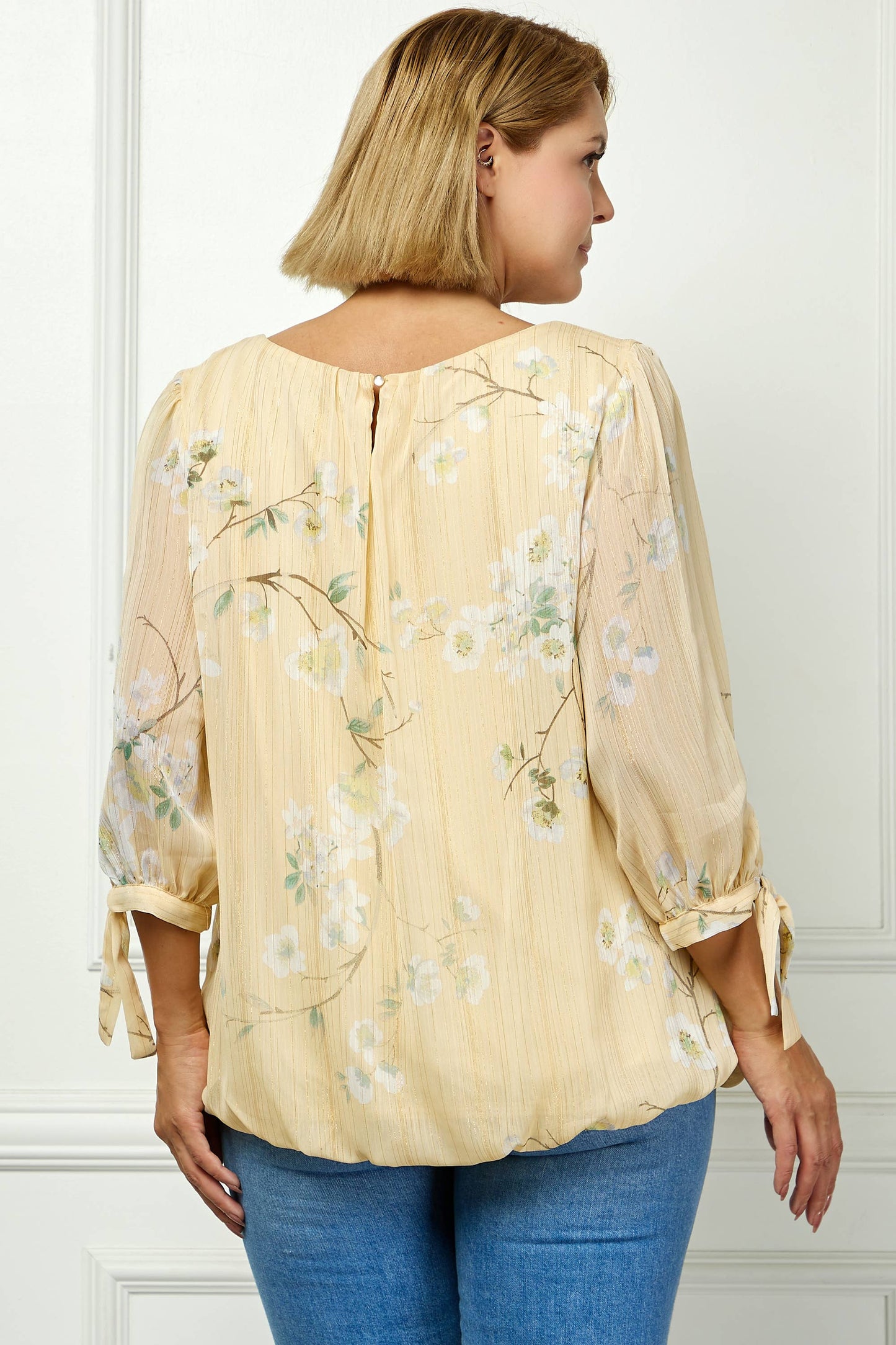 PLUS SPRING BREEZE BLOUSE