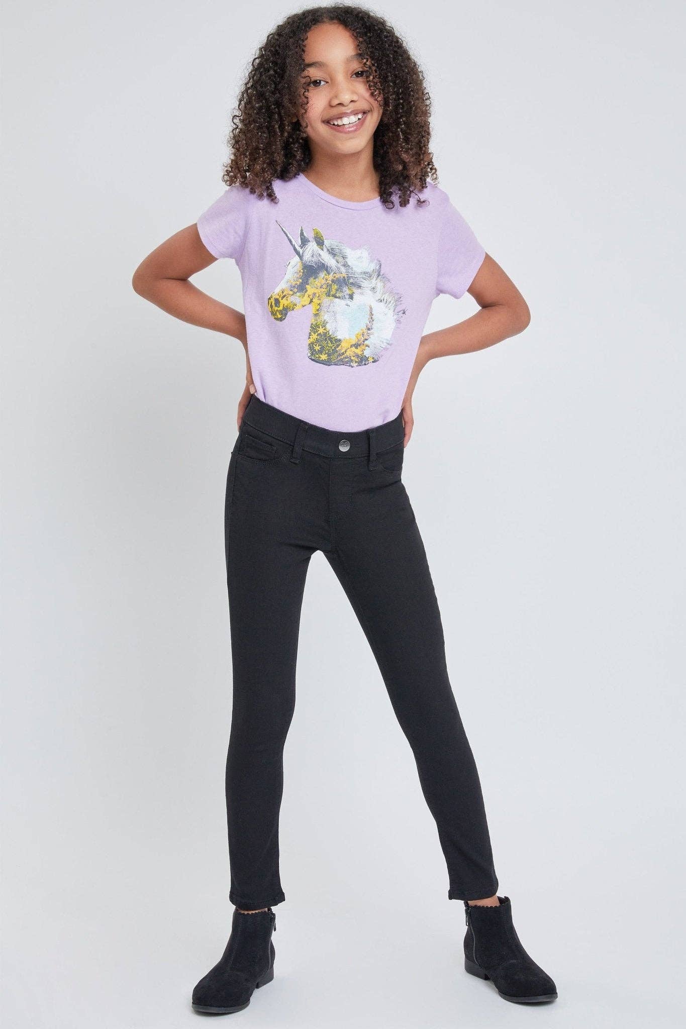 TWEEN GIRLS PULL ON SKINNY JEANS (7-14)