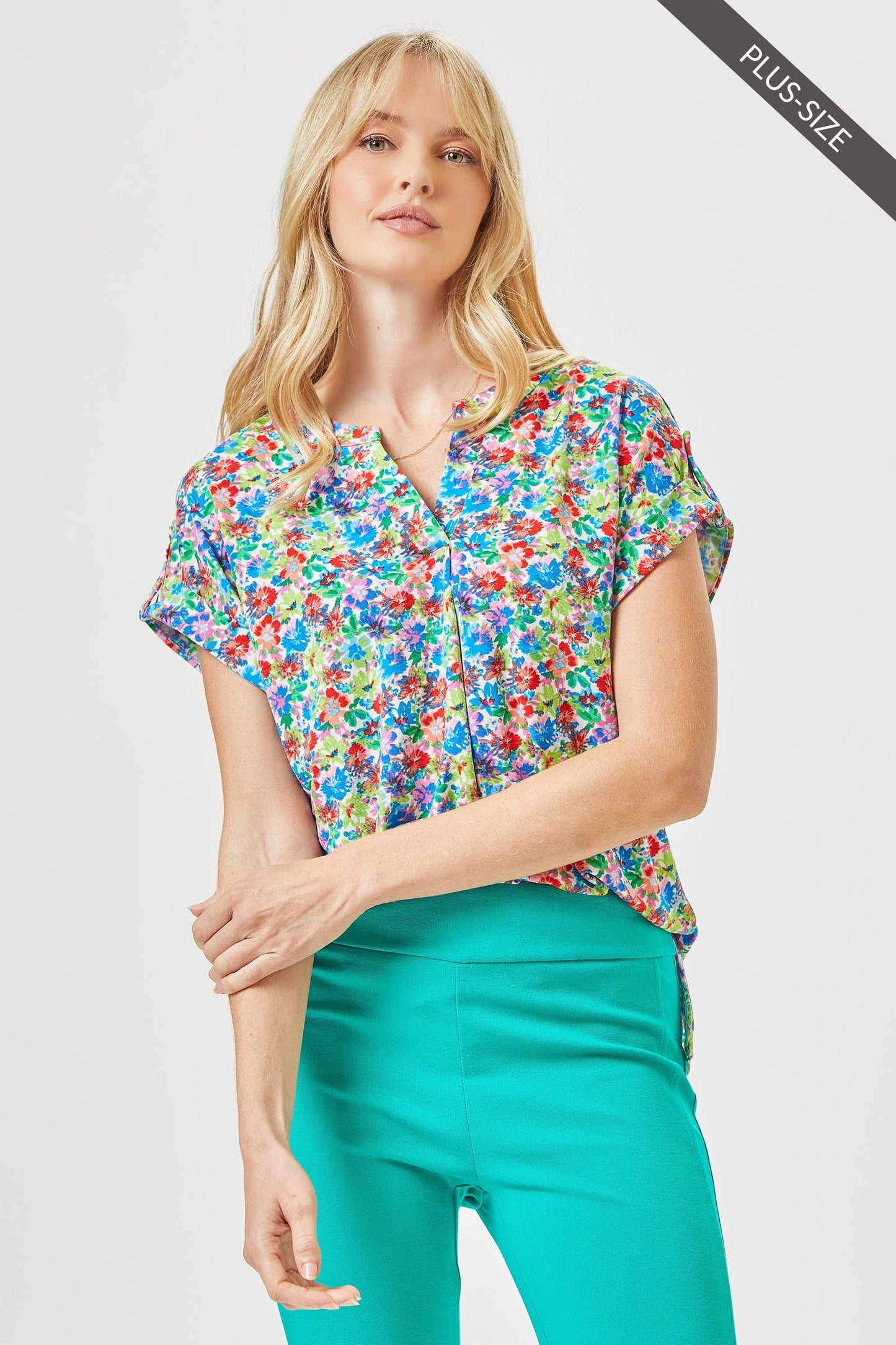 PLUS IVORY MULTI PRINT