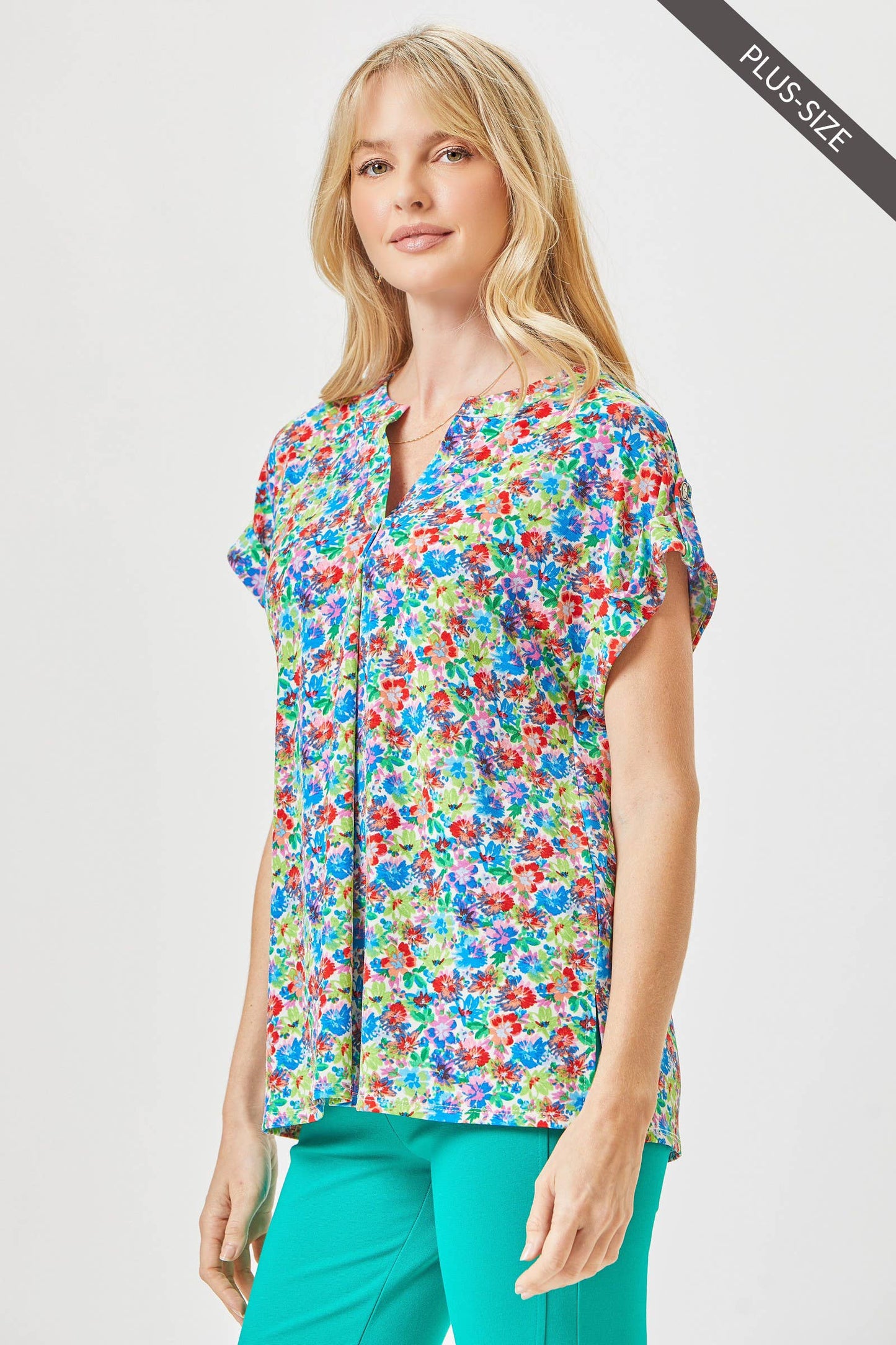 PLUS IVORY MULTI PRINT