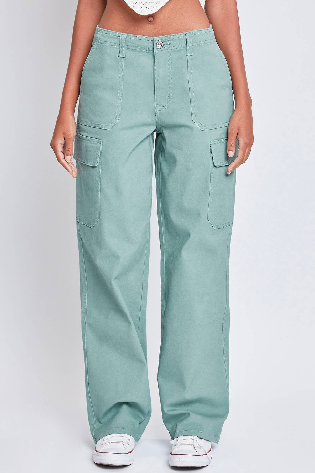 YMI  Junior Porkchop Cargo-Straight Leg Pant-Jasmine