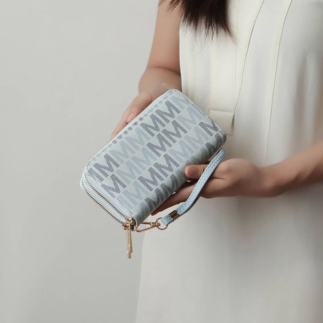 MKF LIGHT BLUE WALLET