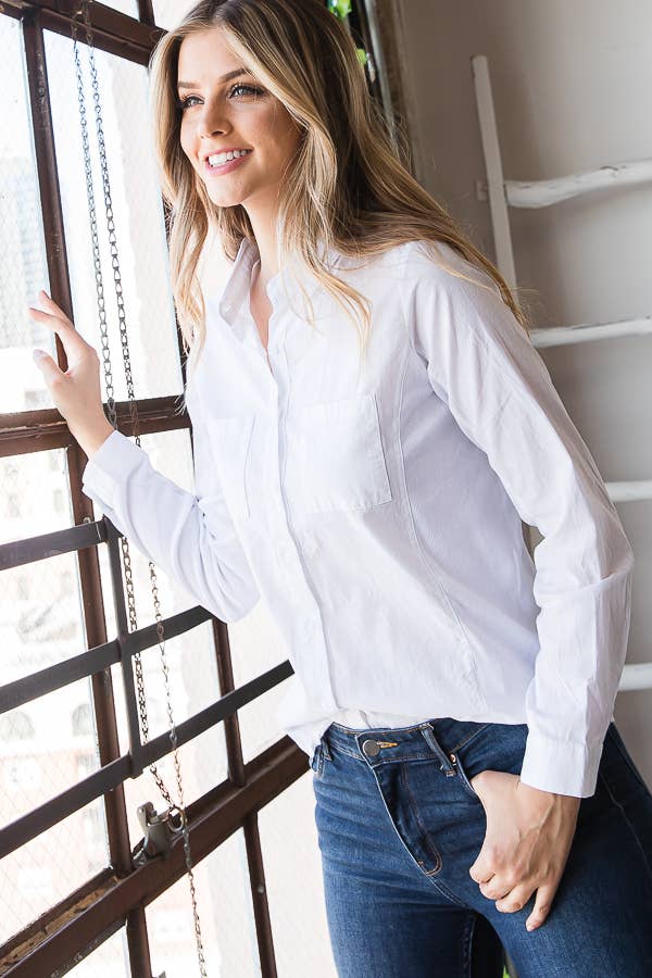 WHITE OXFORD