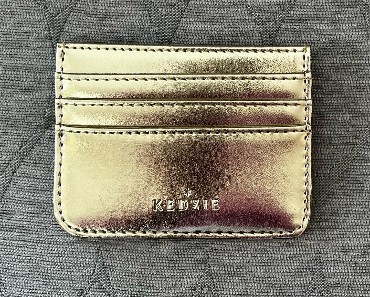 METALLIC CARD HOLDER