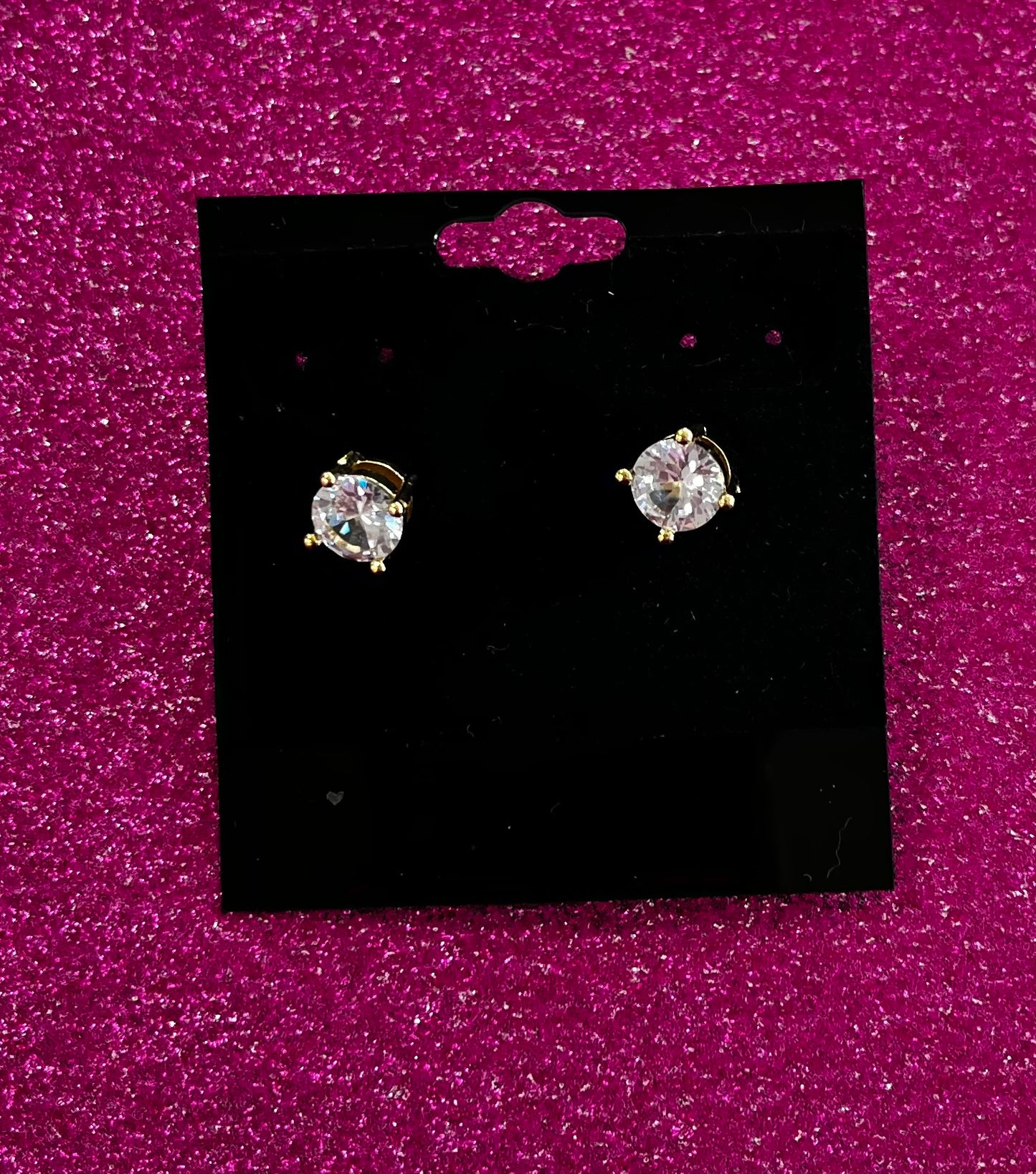 Stud Earrings Cubic Zirconia