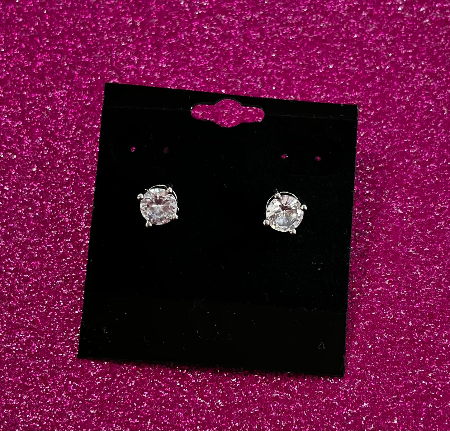 Stud Earrings Cubic Zirconia