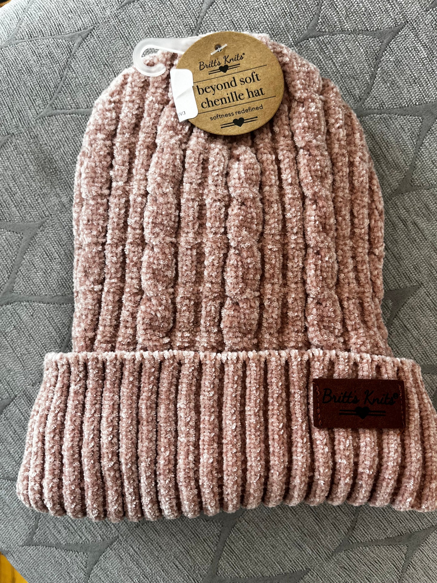 Britt's Knits Beyond Soft Chenille Beanie Asst.