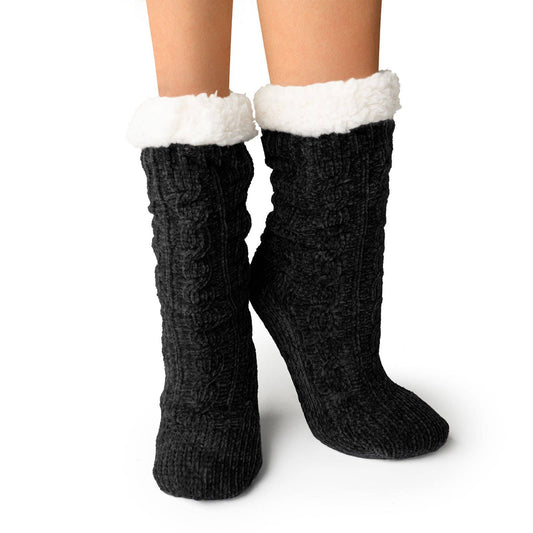 DM Britts Knits Beyond Soft Chenille Boot Socks