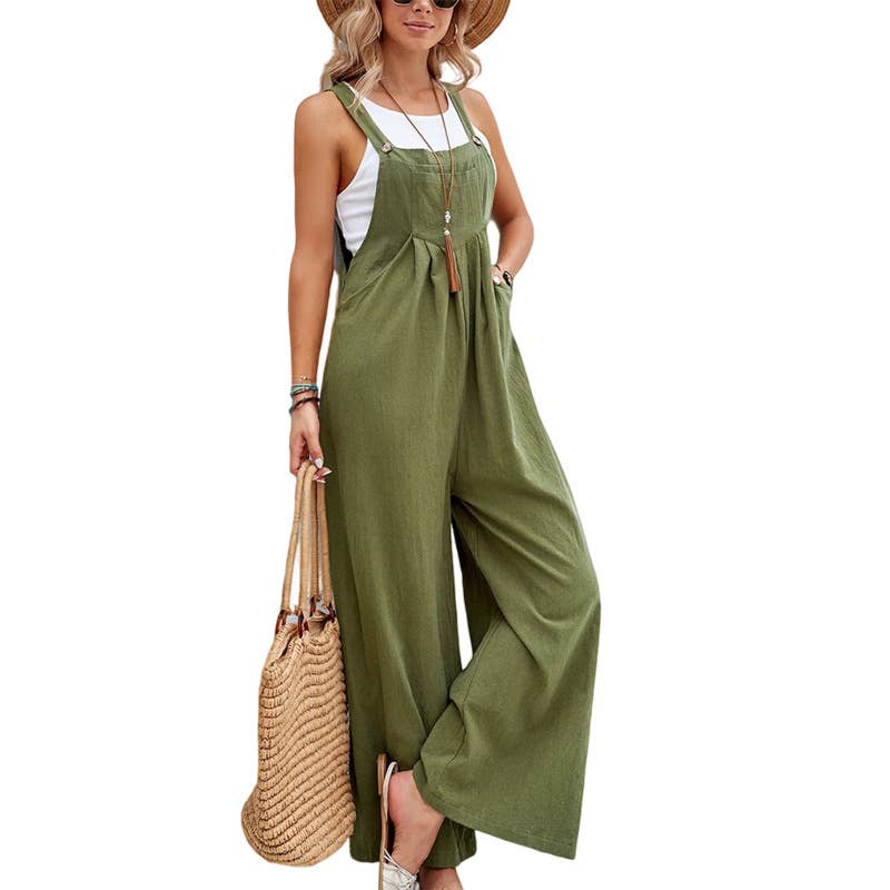 ARMY GREEN JUMPSUIT