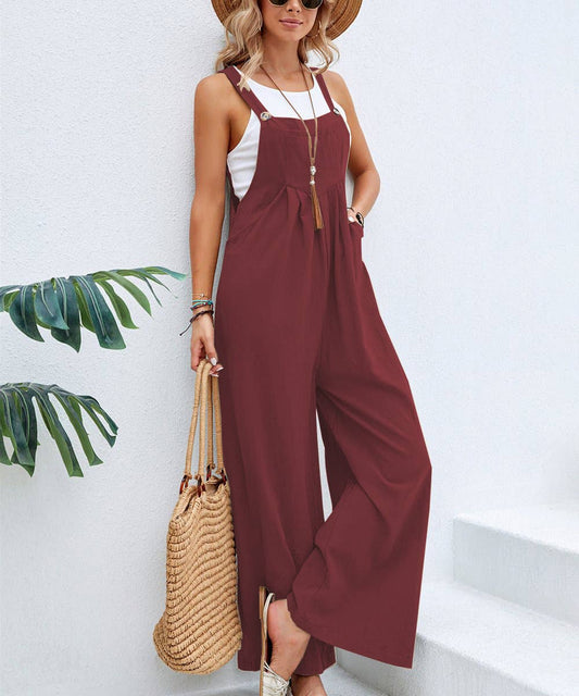 WINE JUMPSUIT